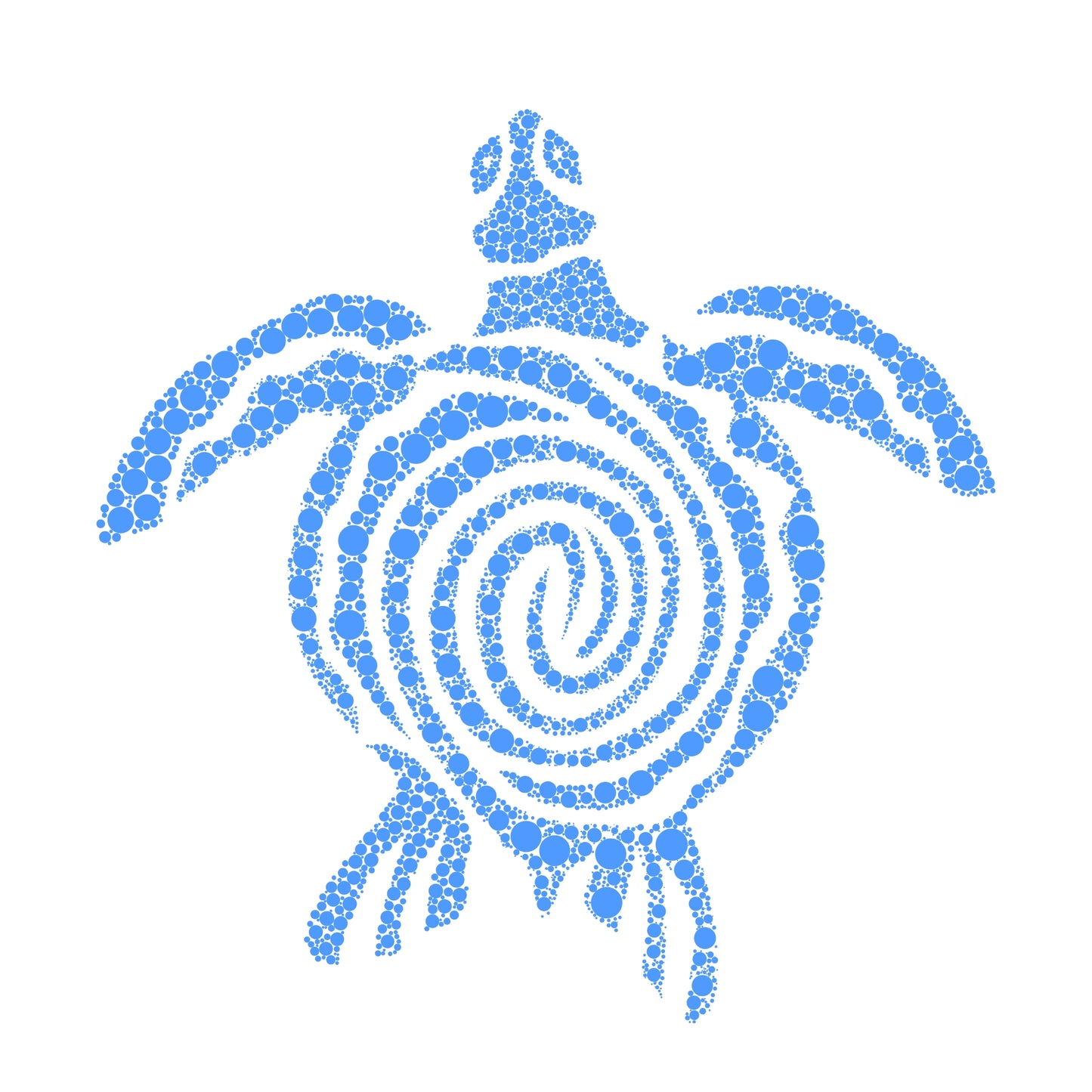 Turtle Swirl Coastal Printable Wall Art